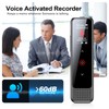 128GB Digital Voice Recorder with Playback, Small Voice Activated Recording