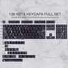 JOMKIZ PBT Keycaps - Magnetic Gaming Keyboard Keycaps Set, 131