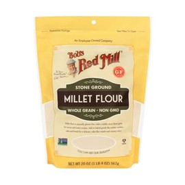 Bobs Red Mill Whole Grain Millet Flour Stone Ground 500g