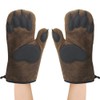 1 Pair Bear Oven Insulation Gloves Oven Mitts Anti Scald