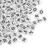 Russian Alphabet Beads, Gifts 601 Pieces Alphabet Beads for Necklaces