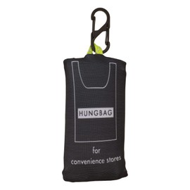 Hemings Eco Bag with Carabiner WEEKEND (ER) HUNGBAG M Black