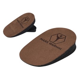 Adjustable 1 Inch Orthopedic Heel Lift for Heel Pain and Leg Length Discrepancies - Large - 1 Heel Lift