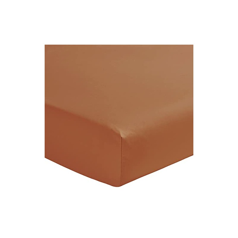 Royal Line Cotton Percale Fitted Sheet, 90 x 190 cm