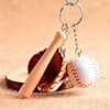 Llavero Beisbol 3 En 1 Bat, Guante Y Pelota Baseball