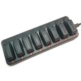 BININIU 8-Port Battery Charger for SRAM AXS Red eTap Battery, Charger for SRAM Forice Rival GX Eagle XX1 X01 Battery, USB C Input