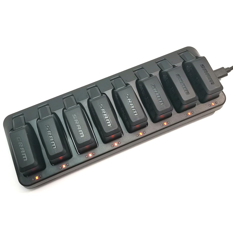 BININIU 8-Port Battery Charger for SRAM AXS Red eTap Battery,