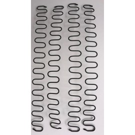 Replacement Springs for Ekornes Large Stressless Recliner Seat Repair Springs 9 Gauge 19.5” 4 Pieces