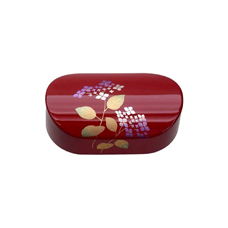 Oval Shaped Paperweight Abdomination, Hydrangeasai, 23M40-16