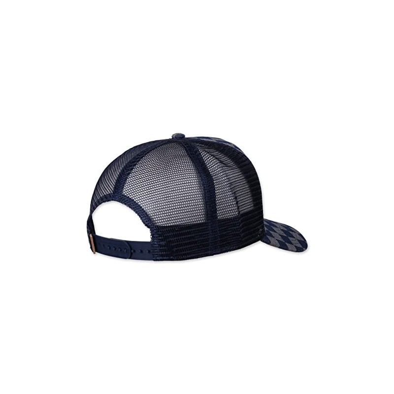 Djinns - Denim Check Trucker Cap Mesh Cap Hat Cap
