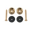 Musiclily Pro 14mm Steel D-Type Strap Buttons End Pins for