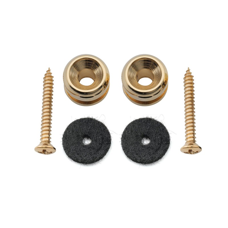 Musiclily Pro 14mm Steel D-Type Strap Buttons End Pins for