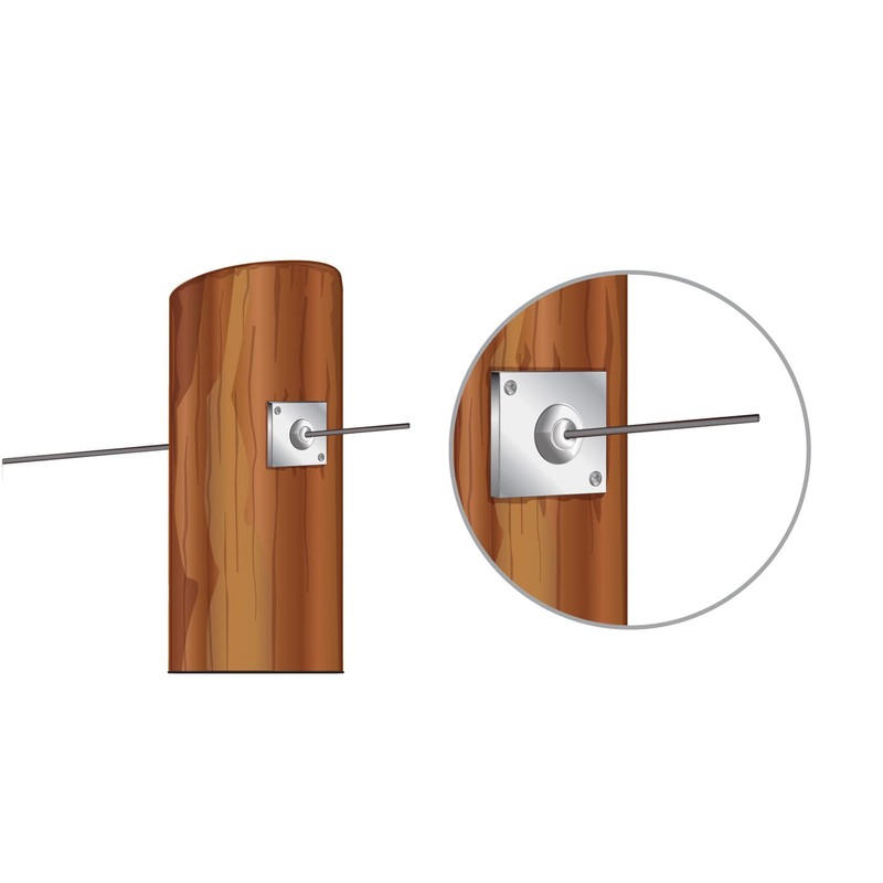 Mabeeze One-Way Anchor Vise for Grape Trellis – 20 Pack