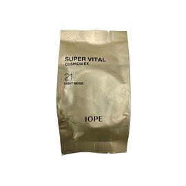 IOPE Super Vital Cushion EX 16g (Replacement) No. 21 Light Beige / 아이오페 슈퍼바이탈 쿠션 이엑스16g(교체품) 21호라이트베이지