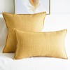 Lutanky Linen Cushion Covers Pack of 2 Elegant Square Throw