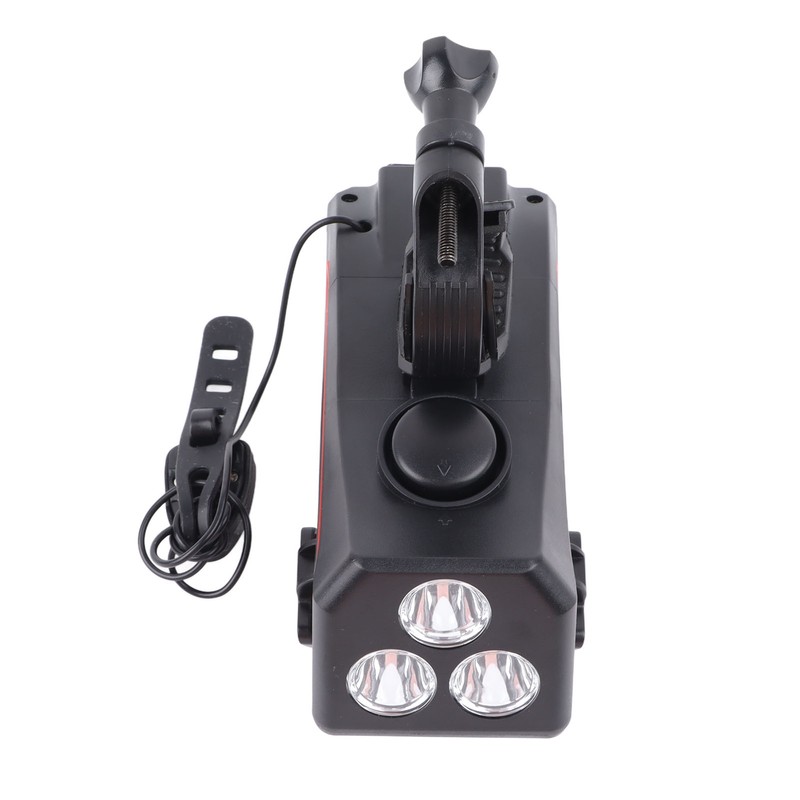 Bicycle Light Multifunctional Bike Phone Stand Headlight Speakers Kit for