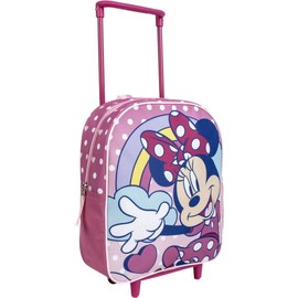 CERDÁ LIFE'S LITTLE MOMENTS Boys Minnie Trolley School Backpack for Children, Pink, One Size, Pink, Standard, pink, Unit size, Casual