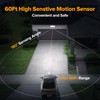 UME Battery Powered Motion Sensor Outdoor Lights 302 LED 1800LM,