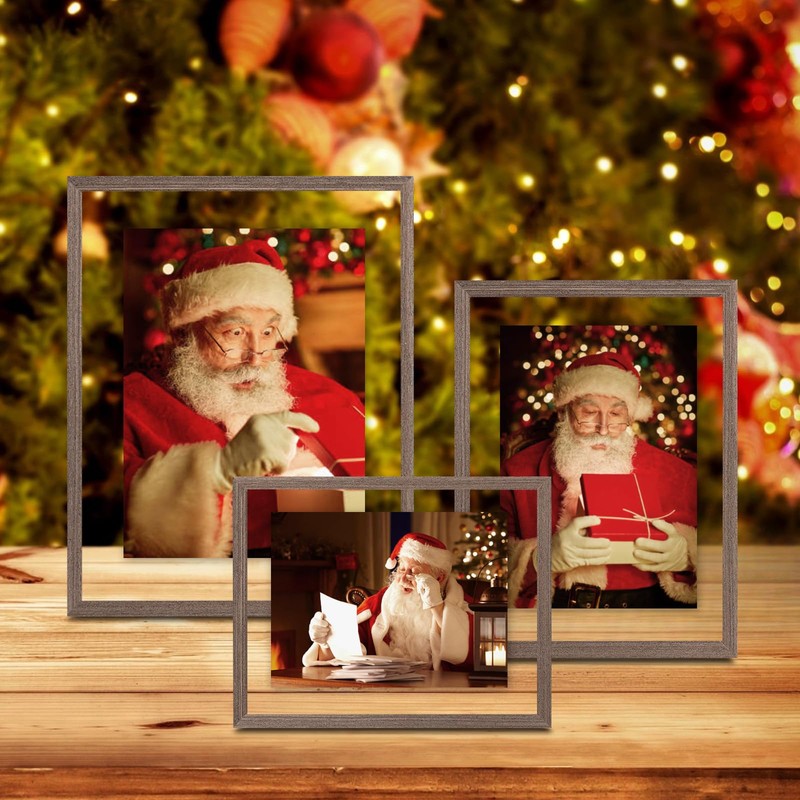Egofine 11x14 Floating Frames Set of 2, Double Plexiglass Picture