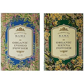Kama Ayurveda Natural Organic Hair Coloring Kit, 200g (Pack of 2)
