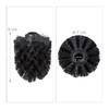Relaxdays toilet brush head in a set of 5, loose