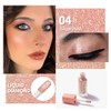 Oulac Liquid Eyeshadow Glitter - Waterproof Glitter Eye Make-Up with