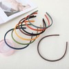 8 Pack 7mm Thin Headband for Women Non Slip, Elastic