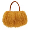 FINILUO Luxury Real Lamb Fur/Wool/Mongo - Camel