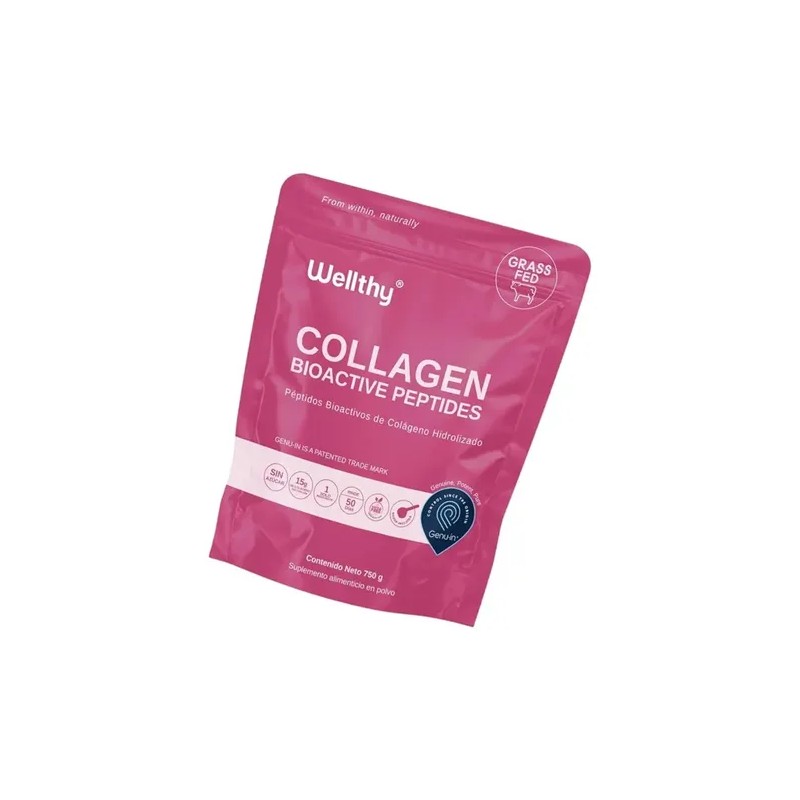 Péptidos Bioactivos De Colágeno Hidrolizado 750 Gr Wellthy