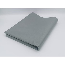 100 Coloured Tissue Paper/Gift Wrap/Wrapping Paper Sheets (20 x 30) by ODL Packaging (Grey)