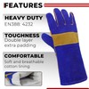 HANDLANDY Animal Handling Gloves, Falconry Handler Cat Gloves Bite Proof,