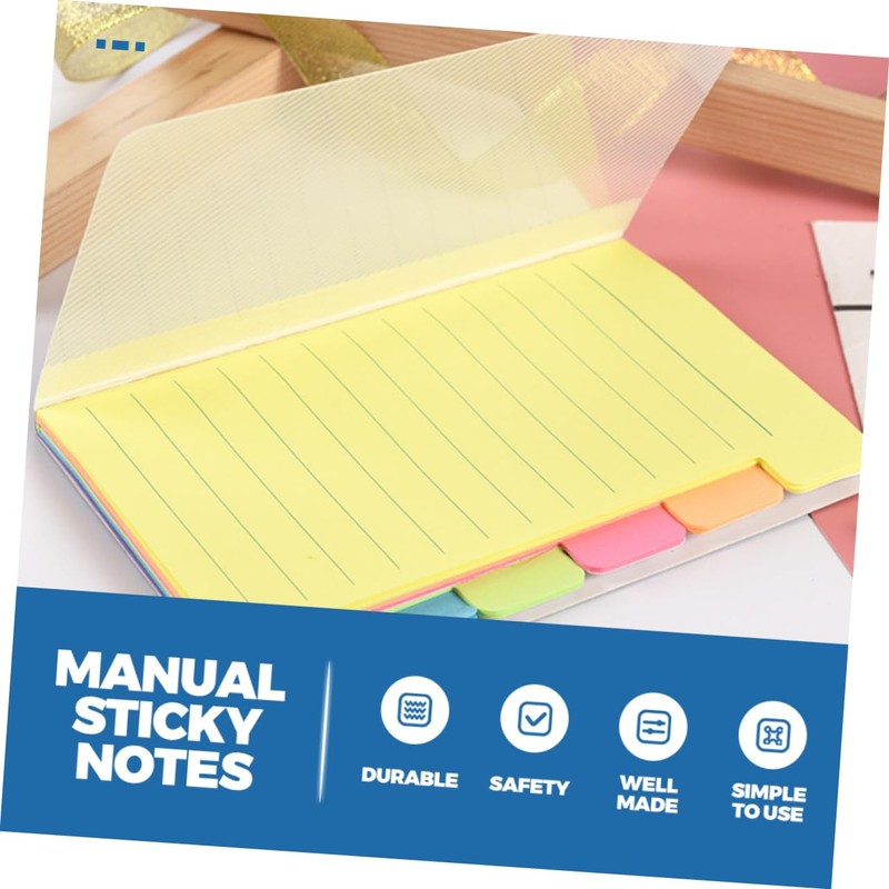 Operitacx Notebook Grocery List Notepad Notes Sticky Yellow Notepad Sticky