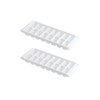 Kitch Ice Tray Easy Release White Ice Cube Trays, 16