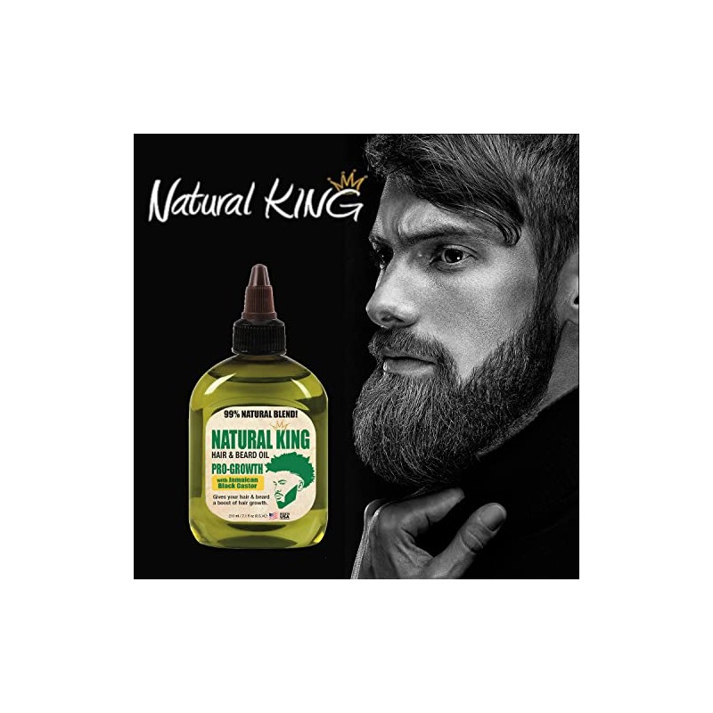 SFC Natural King Pro-Growth - Aceite para cabello y barba