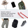 sourcing map 6pcs Plastic Cord Lock Stopper End Spring Stop