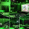 LAMPHOME LED Outdoor String Light, 26Feet Patio Lights with 12+1