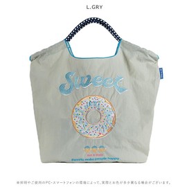 Ball & Chain 301031 SWEET Shopping Bag Eco Bag (M, L.GRAY), gray (light gray)