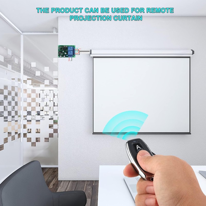 433 MHz FR Wireless Remote Control Switch Wireless 2 Channels: