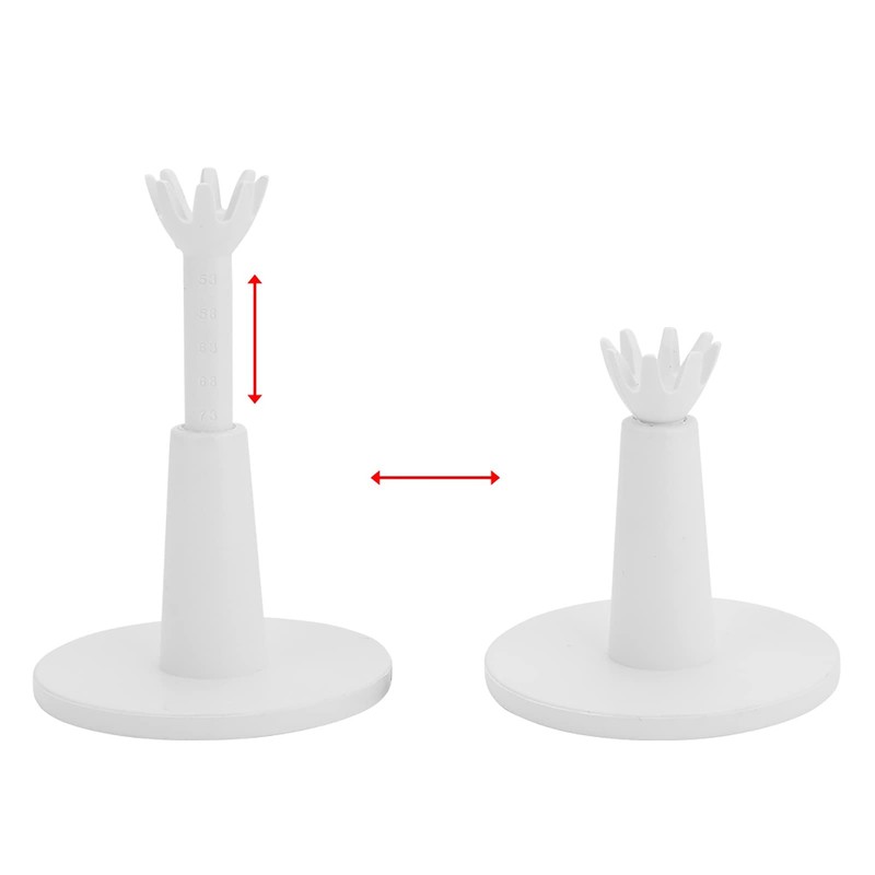 Rubber Tee, Adjustable Golf Tee 2PCS Adjustable Height Golf Tees