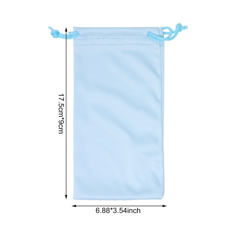 yueton 4-in-1 Multi-Purpose Storage Bags: Glasses, Sunglasses, Jewelry & Watch