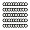 50 Pack Shower Head Gasket with Wire Mesh Middle -