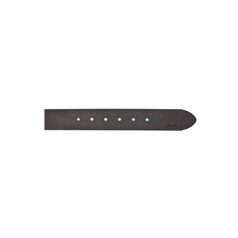MUSTANG Women's Genuine Leather Belt, steel grey