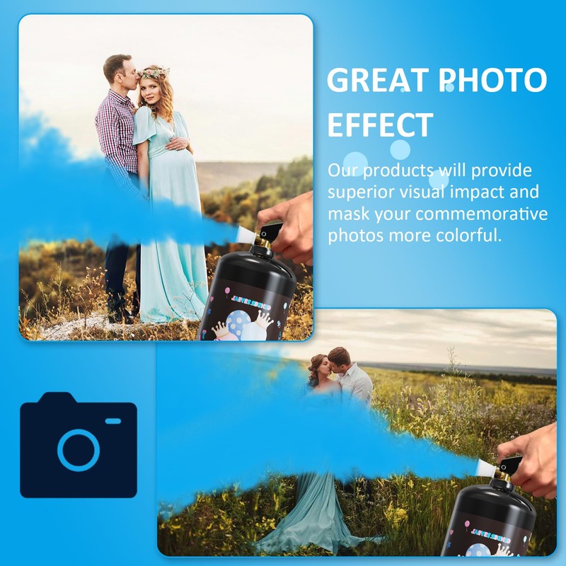 Giant Gender Reveal Fire Extinguisher-2 Packs | Smork Powder Blaster