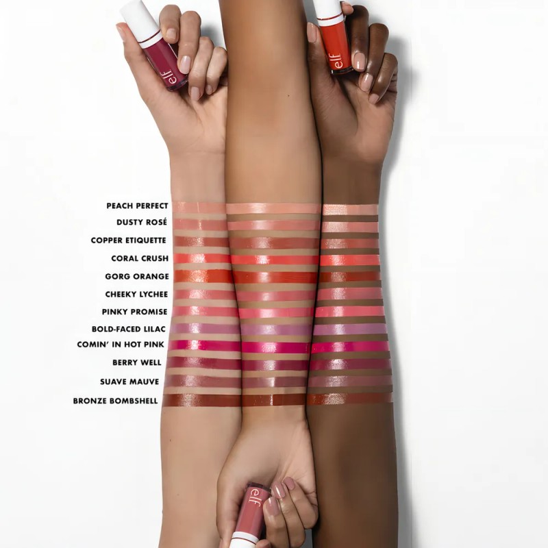 Elf Camo Liquid Blush Cosmetics Tono Del Maquillaje Berry We