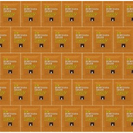 Brown Demerara Sugar Sachets – Individually Wrapped Pure Cane Portions, Responsibly Sourced | 40 x 2.5g for Coffee, Tea & Catering