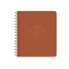 Fringe Studio "STANDARD COGNAC" NON-DATED WEEKLY PLANNER, 7" X 8.375",