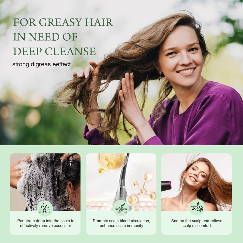 ANNAS Nettle Shampoo - Organic Formula,Helps Regulate Sebum Production, Reduce