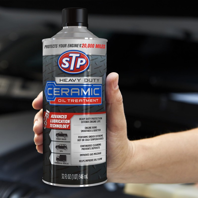 STP Heavy Duty Ceramic Engine Oil Treatment for Extreme Conditions