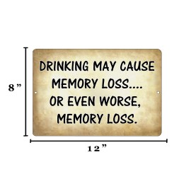 Rogue River Tactical Funny Sarcastic Metal Tin Beer Sign Wall Décor Man Cave ...