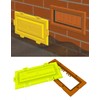 Airbrick flood water defence Protection cover and Terracotta frame / Air Brick